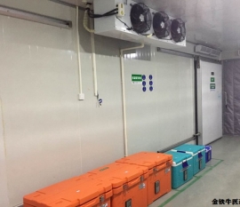 安徽蕪湖某醫(yī)藥公司冷庫貨架案例